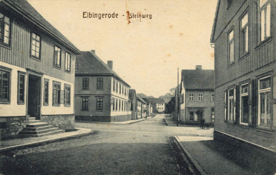 Elbingerode (Harz), Sachsen-Anhalt - Steinweg (Zeno Ansichtskarten)