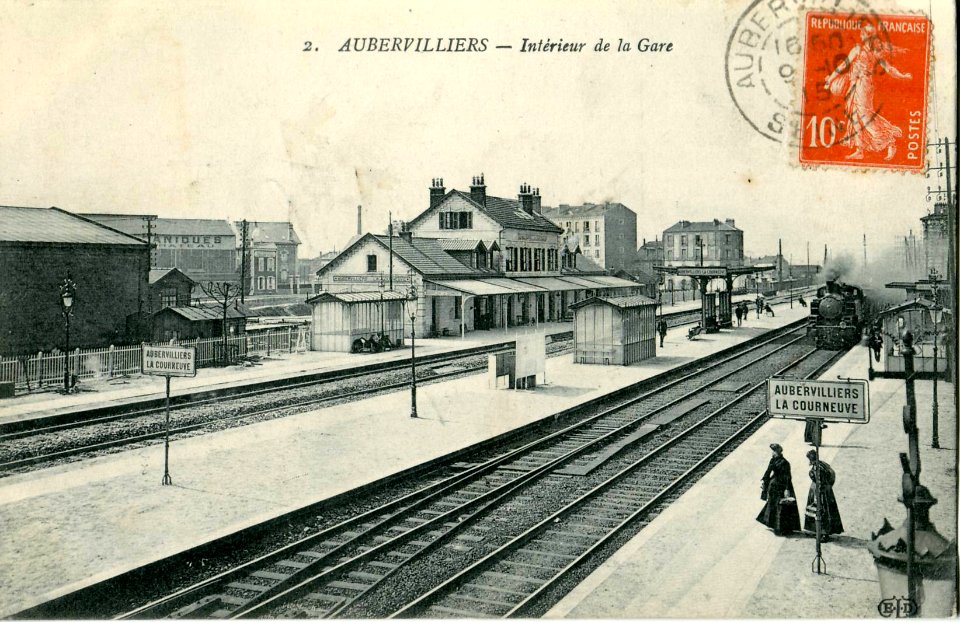 ELD 2 - AUBERVILLIERS - Intérieur de la Gare