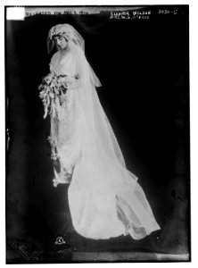 Eleanor Wilson - (Mrs. W.G. McAdoo) (in wedding dress) LCCN2014695777