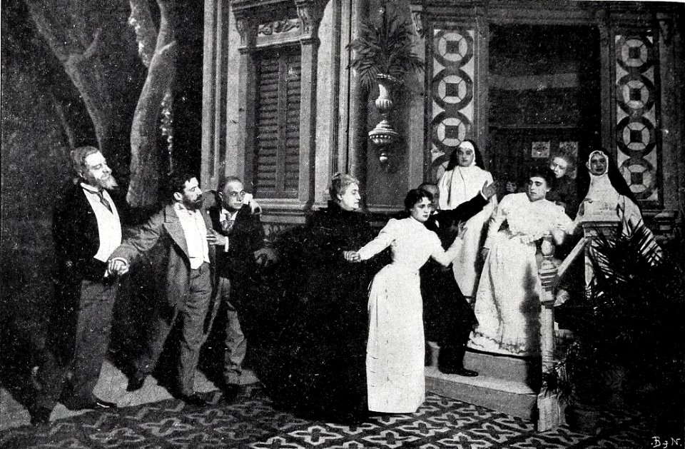 Electra, acto cuarto, de Franzen, Blanco y Negro, 09-02-1901 (cropped)