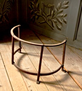 Eldjärn, skydd framför öppen spis - Skoklosters slott - 92422