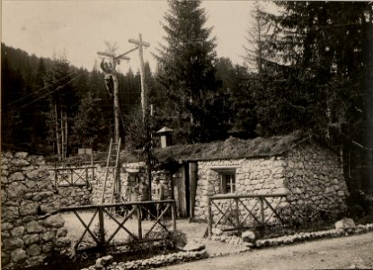 Elektro Zentrale auf GOLUBAR PLANINA. Aufgenommen.am 29.VI.1916. (BildID 15476924)