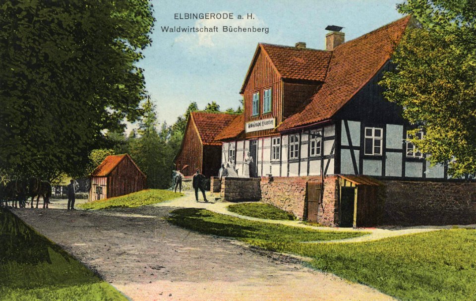 Elbingerode (Harz), Sachsen-Anhalt - Waldwirtschaft Büchenberg (Zeno Ansichtskarten)