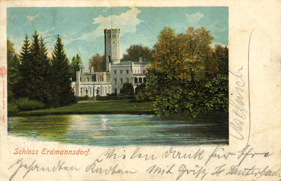 Erdmannsdorf, Schlesien - Schloss Erdmannsdorf (Zeno Ansichtskarten)