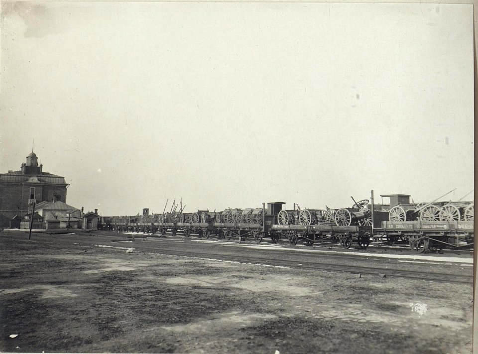 Erbeutete russ.Artillerie in Odessa (BildID 15665804)