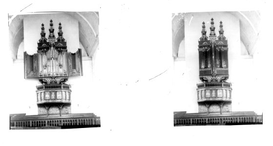 ErfgoedLeiden LEI001013178 Gezicht op het orgel