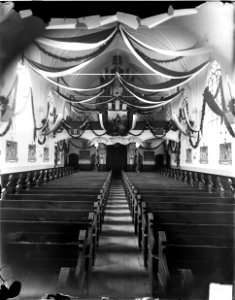 ErfgoedLeiden LEI001016946 Interieur van de Nicolaaskerk in Zoetermeer
