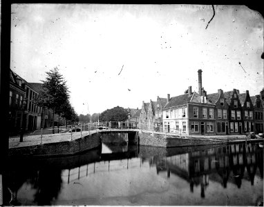 ErfgoedLeiden LEI001015839 Korte Langegracht in Leiden, nu Lammermarkt