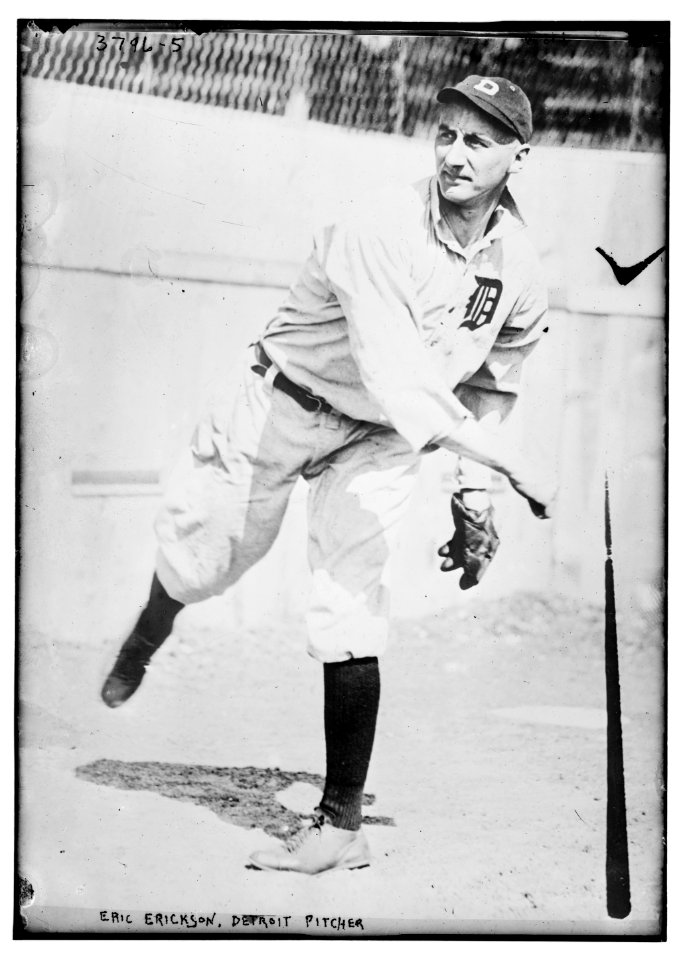 Eric Erickson, pitcher, Detroit AL (baseball) LCCN2014701275