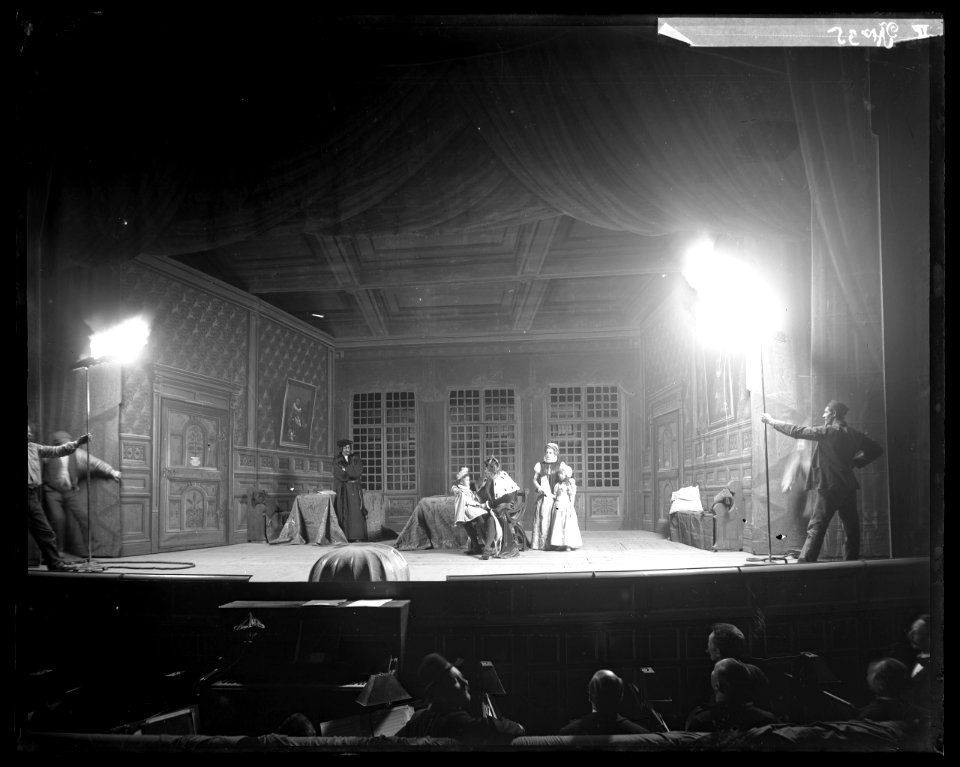 Erik XIV, Svenska teatern 1899. Föreställningsbild - SMV - SvT084