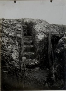 Erhöhter M.G. Stand. Inf.Rgt.Nro.76. PANASOWKA, 9.II.1916. (BildID 15453950)