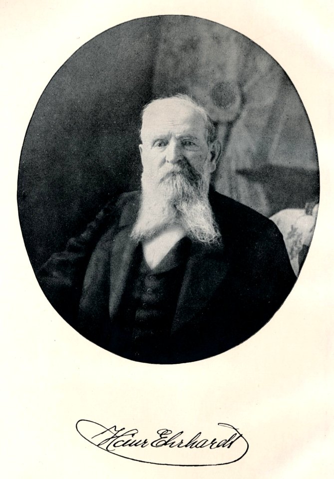 ERHARDT(1923) Hammerschläge (Frontispiece) Heinrich Erhardt (1840-1928)