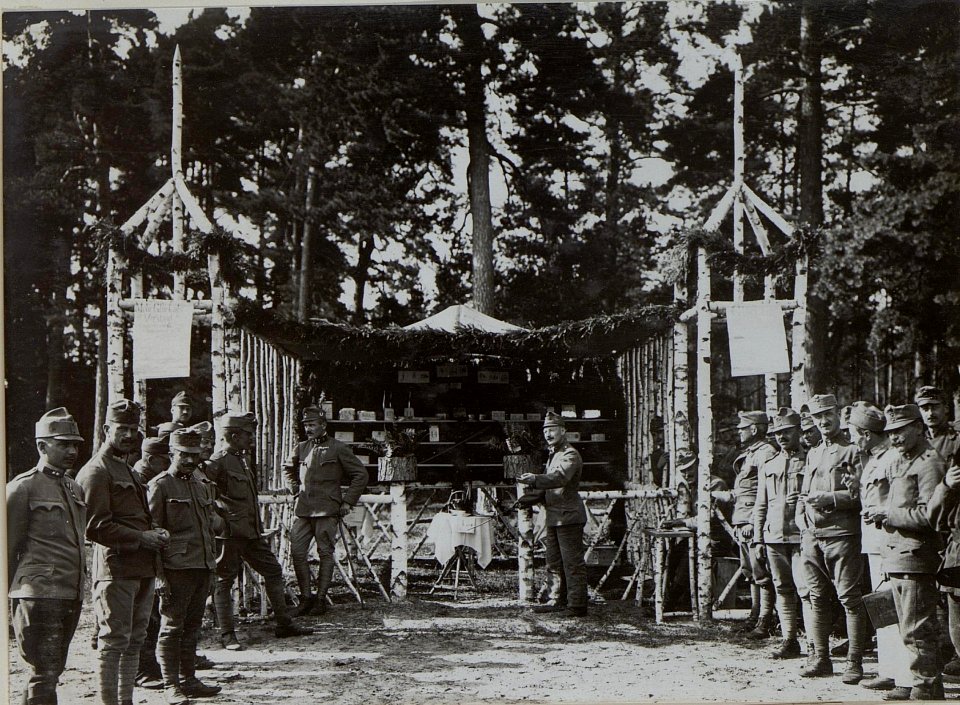 Fest der Telefonabteilung der 25. Infanteriedivision anlässlich des Gbeurtstags von Kaiser Karl (BildID 15446654)