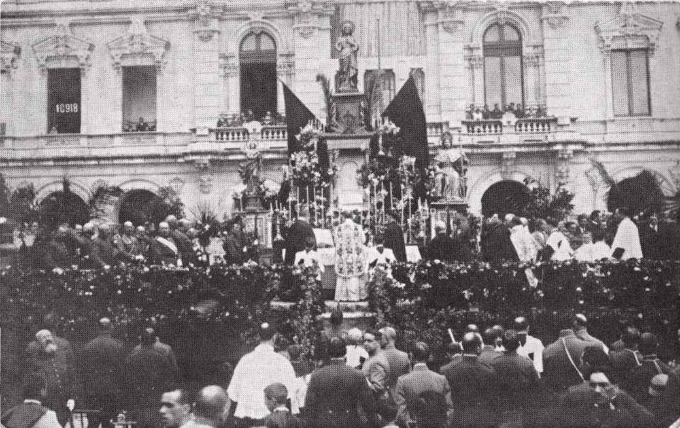 Festas do Sagrado Corazón de Xesús 1920