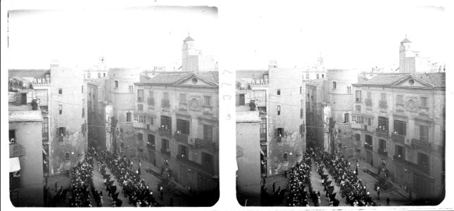 Festivitat pels carrers de Barcelona