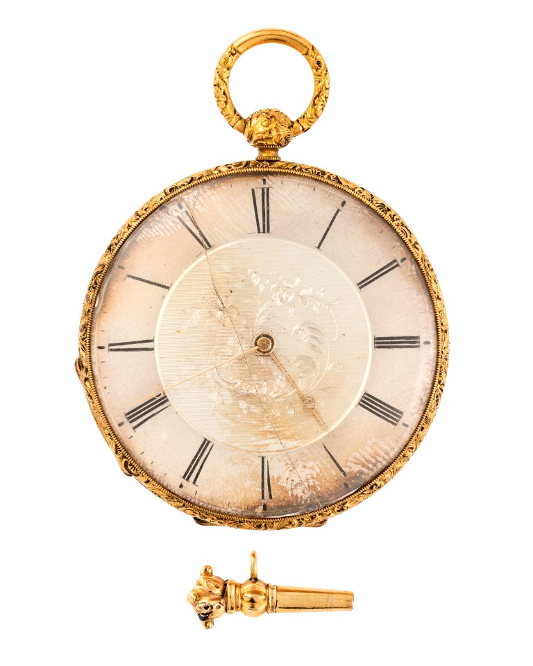 Fickur med urnyckel, 1840-tal - Hallwylska museet - 110599