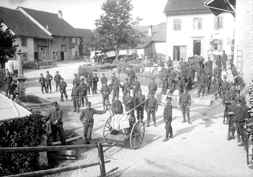 Feuerwehrübung - CH-BAR - 3237346
