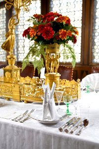 Festdukning i matsalen - Hallwylska museet - 86617