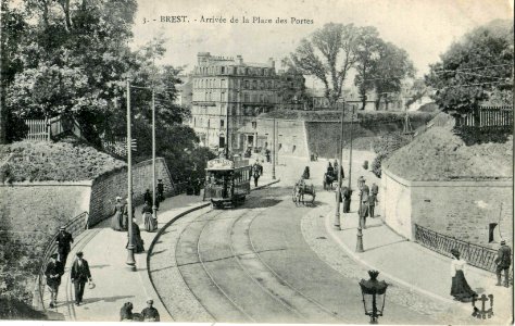 FI Brest 3 - BREST - Arrivée de la Place des Portes