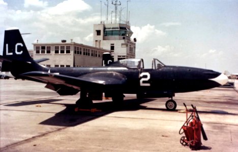 FH-1 Phantom of VMF-122 at NAS Memphis 1949