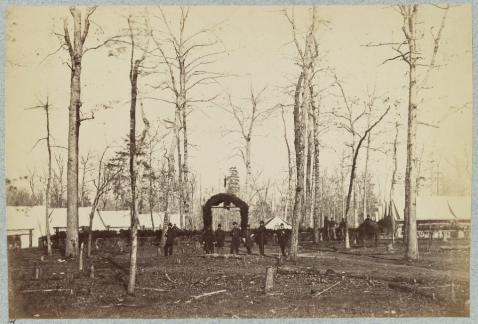 Field Hospital 1st Division, 2d Army Corps near Brandy Station, Va., March, 1864 LCCN2012648439