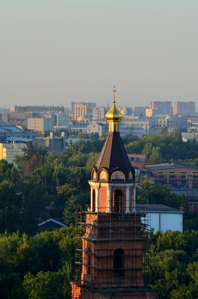 The orthodox church temple architecture