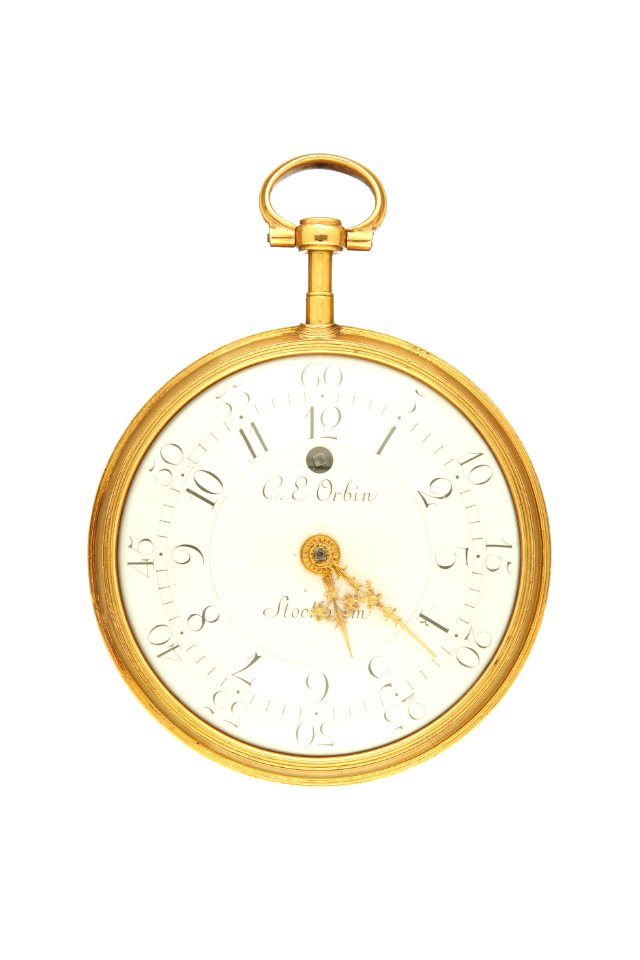 Fickur från 1782, signerad av C.E.Orbin Stockholm - Livrustkammaren - 97878