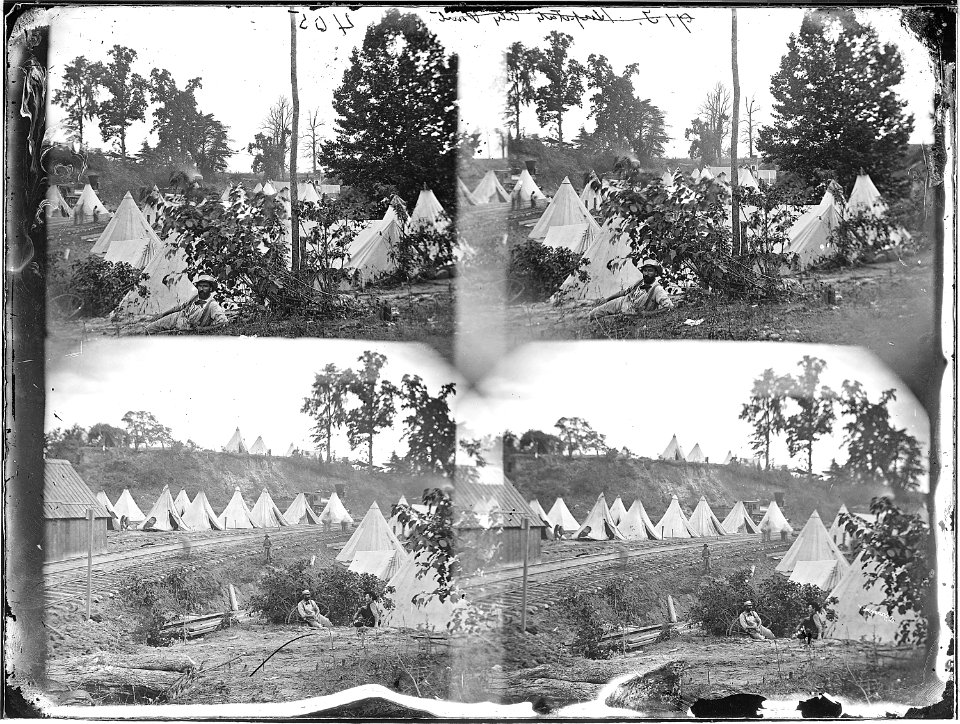 Field Hospital near City Point, Va - NARA - 524825
