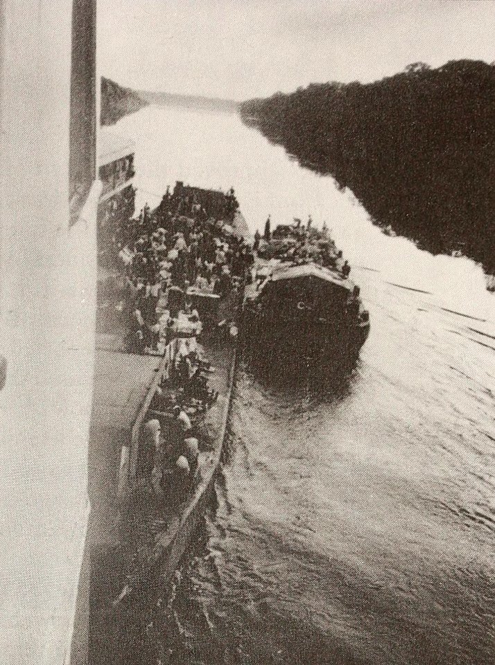 Ferry on the Congo River, Equateur Region