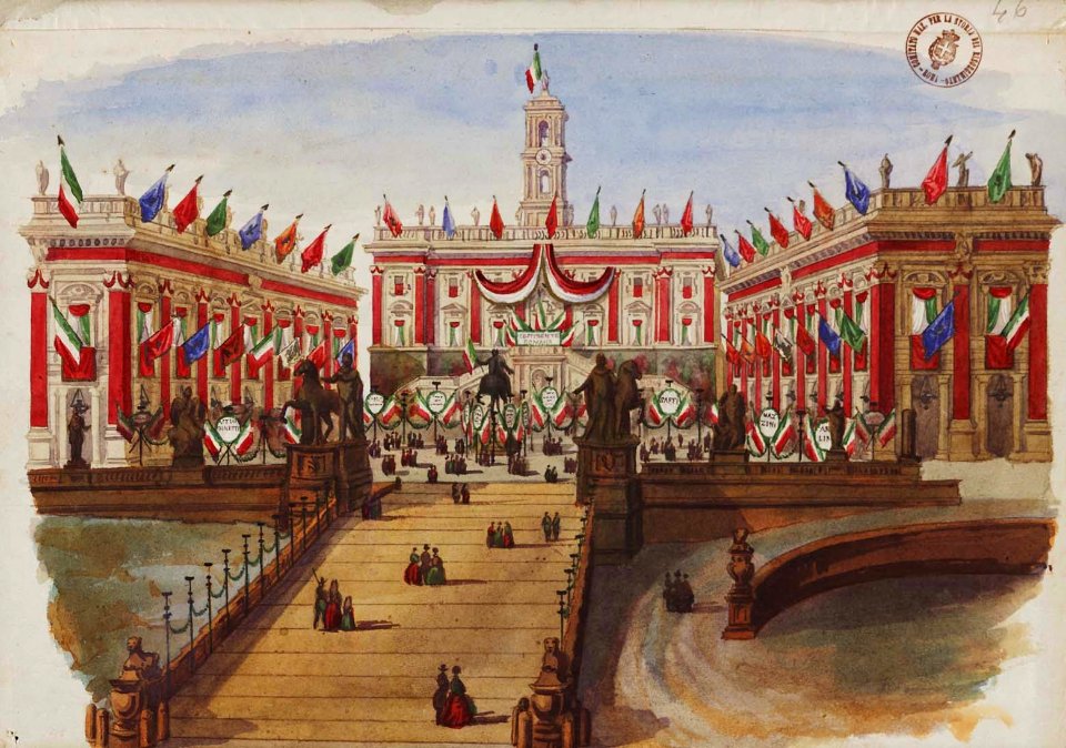 Festeggiamenti per la Costituente della Repubblica Romana