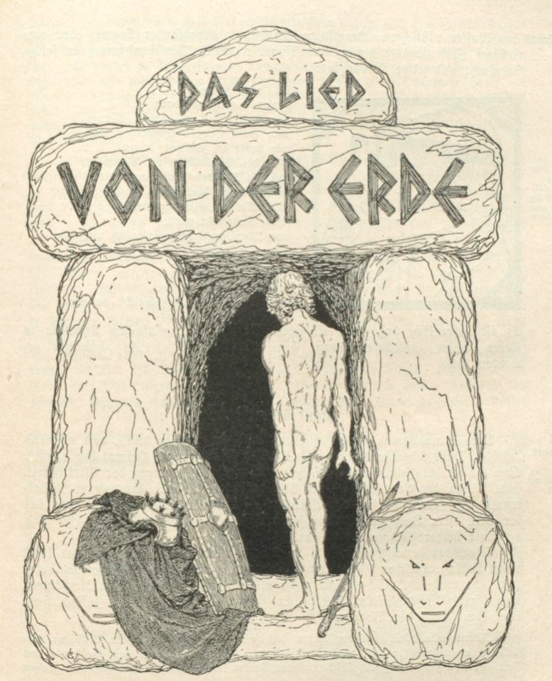 Fidus Franz Evers Das Lied von der Erde 1896
