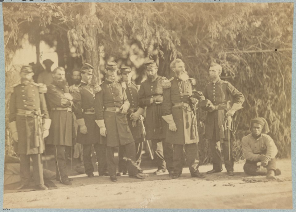 Field and staff officers of 33d New York Infantry, Camp Granger, near Washington, D.C LCCN2013647778