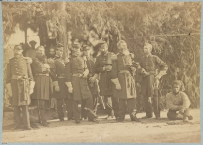 Field and staff officers of 33d New York Infantry, Camp Granger, near Washington, D.C LCCN2013647778