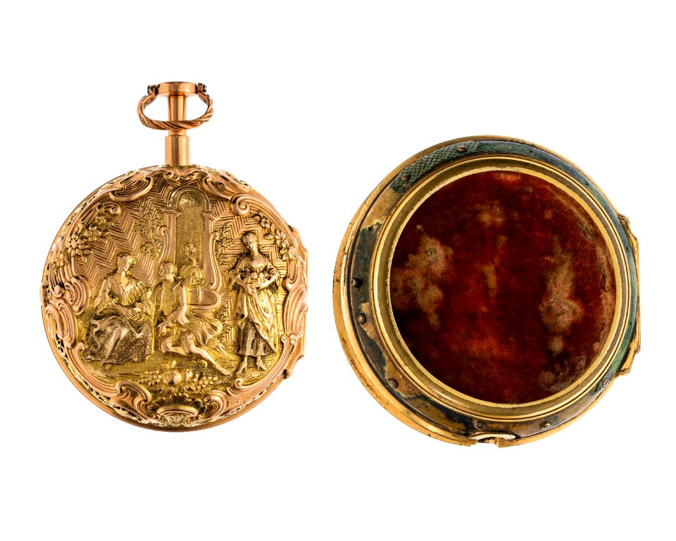 Fickur med dubbla skyddsboetter, 1753 - Hallwylska museet - 110520