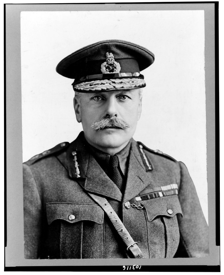 Field Marshall Sir Douglas Haig, head-and-shoulders portrait, facing front, in uniform LCCN91727740