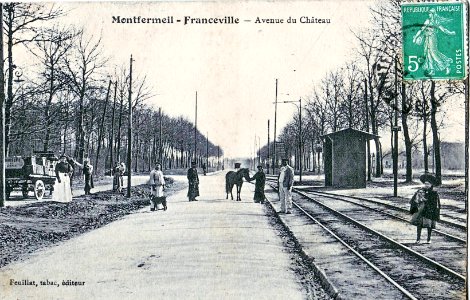 Feuillat - Montfermeil Franceville - Avenue du Chateau
