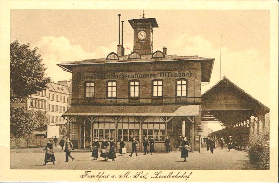 FFM Lokalbahnhof 1912