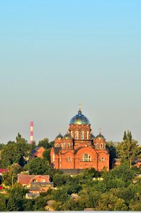 The orthodox church temple architecture