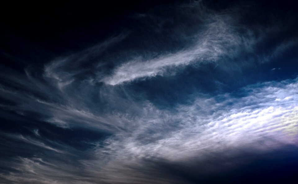 Clouds sky dark