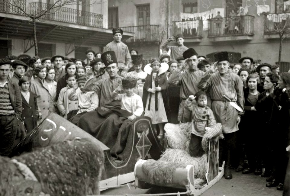 Fiestas de carnaval en Tolosa (22 de 22) - Fondo Car-Kutxa Fototeka