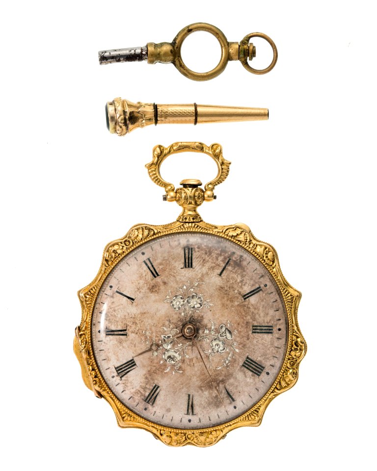 Fickur med två urnycklar, 1840-tal - Hallwylska museet - 109946