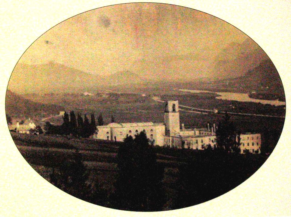 Fiecht Abbey after fire 1868-06-21 (photograph)