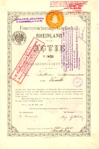 Feuerversicherungs-Gesellschaft Rheinland 1880