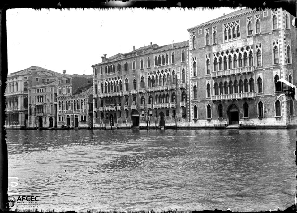 Gran Canal i palaus a la riba