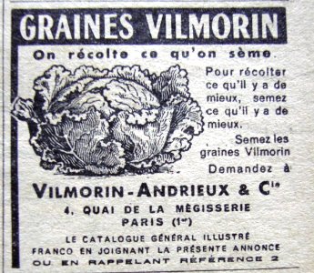 Graines Vilmorin