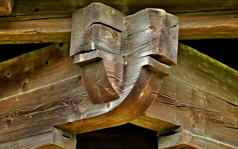 Wooden design sculpture orthodox church photo