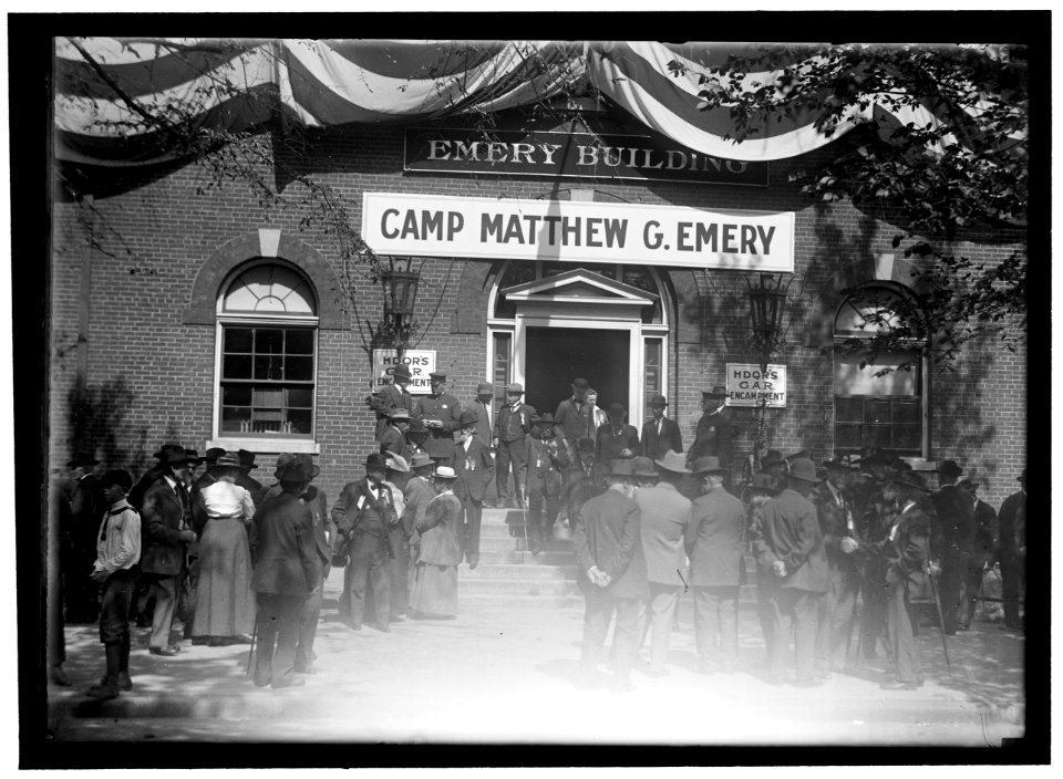 GRAND ARMY OF THE REPUBLIC. EMERY BUILDING, 1ST AND B STS LCCN2016866548