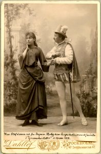 Granadas dotter, Kungliga Operan 1892. Rollporträtt - SMV - H5 066