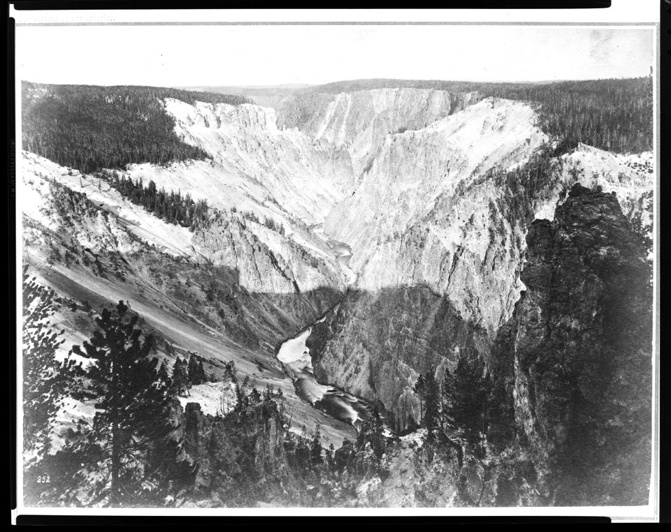 Grand canyon of the Yellowstone River LCCN95514206