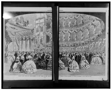 Grand ball given by the citizens of New York to the Prince of Wales, at the Academy of Music, October 12, 1860 LCCN2002722592